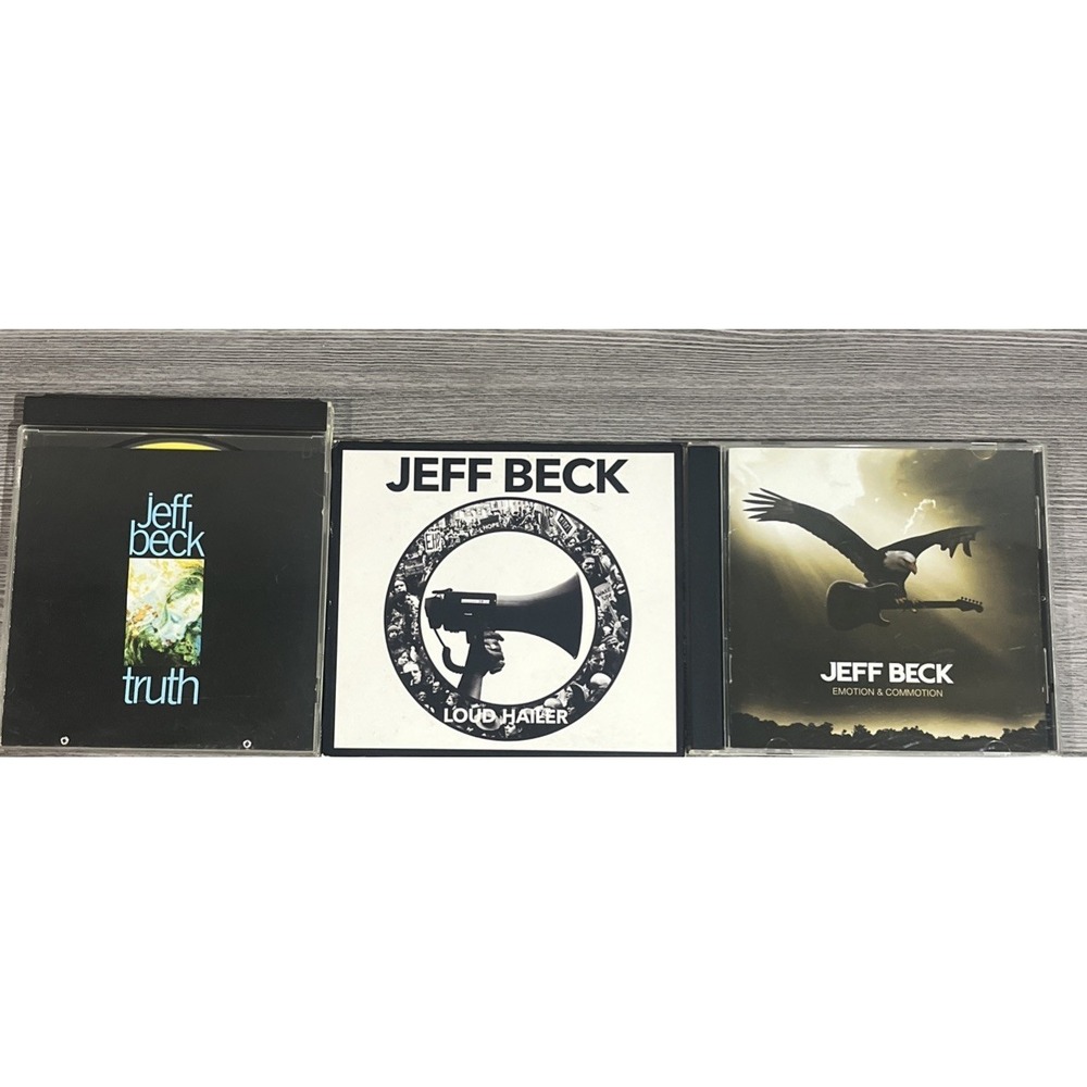 Jeff Buck Cd Lot Of 3- Truth, Emotion And Commotion, Loud Hailer (b6)